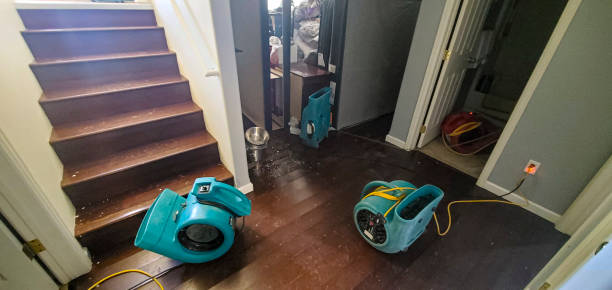 Water damage restoration process in Camino Tassajara, CA